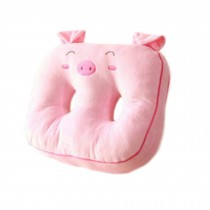 Plush Thick Office Cushion Beautified Buttock Cushion (pink pig)