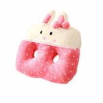 Plush Thick Office Cushion Beautified Buttock Cushion (rose red rabbit)