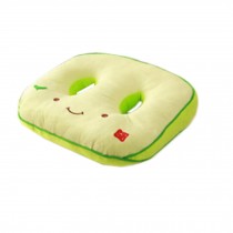 Plush Comfortable Thick Office Cushion Beautified Buttock Cushion (green)