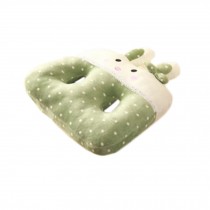 Plush Comfortable Thick Office Cushion Beautified Buttock Cushion (laurel-green)