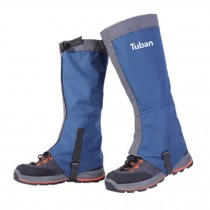 Sports Shoe Gaiters Waterproof Binding Podotheca Foot Strap,1 Pair,Blue