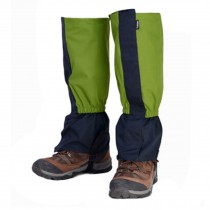 1 Pair Leg Binding Outdoors Shoe Gaiters Waterproof Podotheca Foot Strap Green