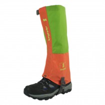 (Green/Orange) Sports Shoe Gaiters Running Hiking Podotheca Foot Strap,1 Pair