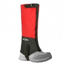 Kid's Leg Binding Camping Boot Gaiter Windproof Binding Foot Strap, Set Of 2 Red
