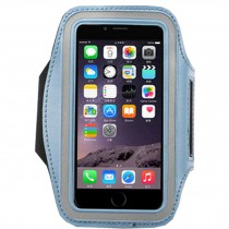 Running Sports Armband Case cover for Cell-Phone with 4.9-6 Inch Screen,Blue