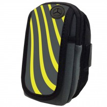 Sports Armband Case cover for Cell-Phone With Under 6 Inch Screen,Yellow Stripe
