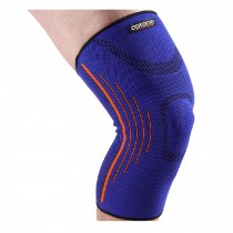 Premium Knee Support Sleeves Brace Pads for Sports Running (Pair) - Blue