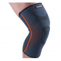 Premium Knee Support Sleeves Brace Pads for Sports Running (Pair) - Dark Gray