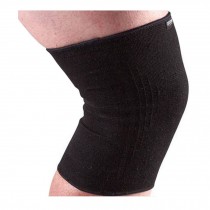 Premium Knee Support Sleeves Brace Pads for Sports Running Gym (Pair) - Black
