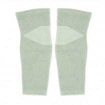 Pair of Elastic Warm Knee Brace Support Sleeve KneePads Knee Warmers, Grey