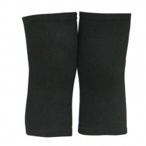 Pair of Elastic Warm Knee Brace Support Sleeve KneePads Knee Warmers, Black