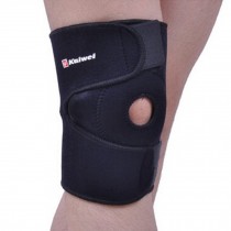 Set of 2 Sports Outdoors Adjustable Silicon Knee Pads Knee Support/Protector