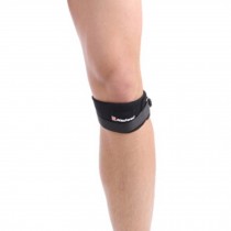Set of 2 Sports Adjustable KneePads Knee Protector Quakeproof  Black