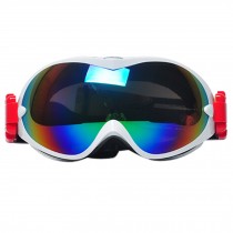 Professional Spherical Lenses Snowboard Ski Goggles Anti-fog Eyewear White