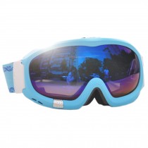 Professional Spherical Lenses Snowboard Ski Goggles Anti-fog Eyewear Sky Bleu