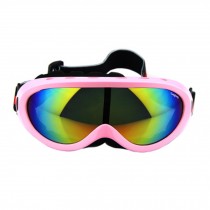 Snow Goggles Windproof Eyewear Ski Sports Goggle Protective Glasses Pink/Color