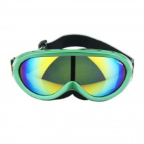 Snow Goggles Windproof Eyewear Ski Sports Goggle Protective Glasses Green/Color