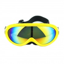 Snow Goggles Windproof Eyewear Ski Sports Goggle Protective Glasses Yellow/Color