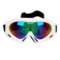 Snow Goggles Windproof Eyewear Ski Sports Goggle Protective Glasses White