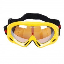 Snow Goggles Windproof Eyewear Ski Sports Goggle Protective Glasses Yellow