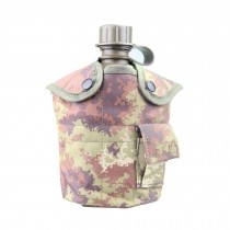 Camo Series Army Style Canteen Outdoor Hunting Camping Canteen NO.5