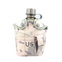 Camo Series Army Style Canteen Outdoor Hunting Camping Canteen NO.8