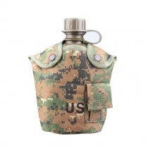 Camo Series Army Style Canteen Outdoor Hunting Camping Canteen NO.9
