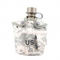 Camo Series Army Style Canteen Outdoor Hunting Camping Canteen NO.10