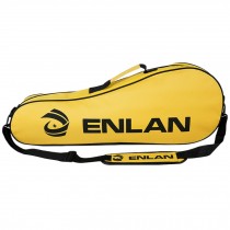 Large Capacity Sling Bag Racquet Bag Waterproof Badminton Racket Cover, Yellow