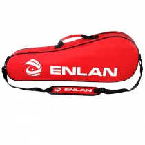 Large Capacity Sling Bag Racquet Bag Waterproof Badminton Racket Cover, Red