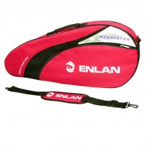 Sling Bag Large Capacity  Racquet Bag Waterproof Badminton Racket Cover, Red