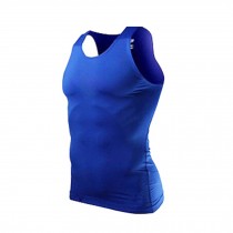 (175-182cm)Sport Clothings Sportwear Practice Jersey Athletic Tank Tops Blue