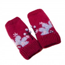 Stretchy Knit Women Winter Gloves/ High Quality Warm Gloves