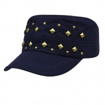 Womens Adjustable Hats Cap Fitted Cap Flexfit Hats, Navy Blue