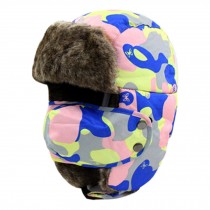 Pink/Blue Cycling Skating Skiing Winter Bataclave Warmth Windcap Mask Cap/Hat