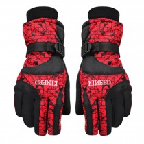 Red Skiing/Cycling/Skating/Hiking Glove Men's Sports Gloves Comfortable & Warm