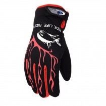 1 Pair Men's Professional Waterproof Skiing Gloves Winter Warm Gloves, E