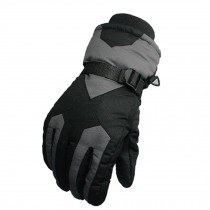 1 Pair Men's Cold-proof Gloves Waterproof Skiing Gloves Warm Gloves, NO.3