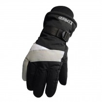 1 Pair Men's Cold-proof Gloves Waterproof Skiing Gloves Warm Gloves, NO.13