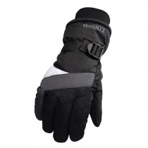 1 Pair Men's Cold-proof Gloves Waterproof Skiing Gloves Warm Gloves, NO.14
