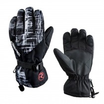 Men's Outdoors Sports Gloves Windproof Waterproof Thicken Skiing Gloves D