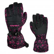 Professional Sports Gloves Windproof Waterproof Thicken Skiing Gloves D   ( M )