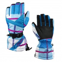 Professional Sports Gloves Windproof Waterproof Thicken Skiing Gloves J   ( M )