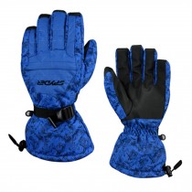 Professional Sports Gloves Windproof Waterproof Thicken Skiing Gloves M   ( M )