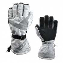 Professional Sports Gloves Windproof Waterproof Thicken Skiing Gloves T  ( XL )