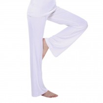 Women Women's Super Soft Modal Yoga Gym Workout Track Lounge Pants??white