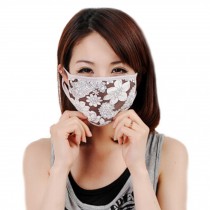 Breathable&Comfortable Four-layer Silk Knitted Mask Cold-proof Warm Mask Brown