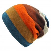 Cold Winter Warm Beanie Cap Casual Knitted Hat Soft Comfortable Felt Hat Orange