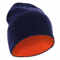 Fashionable Knitting Hat Sport Caps For Skiing Snowboarding Running Blue/Orange