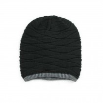 Thick Knit Cap Hat Oversized Beanie
